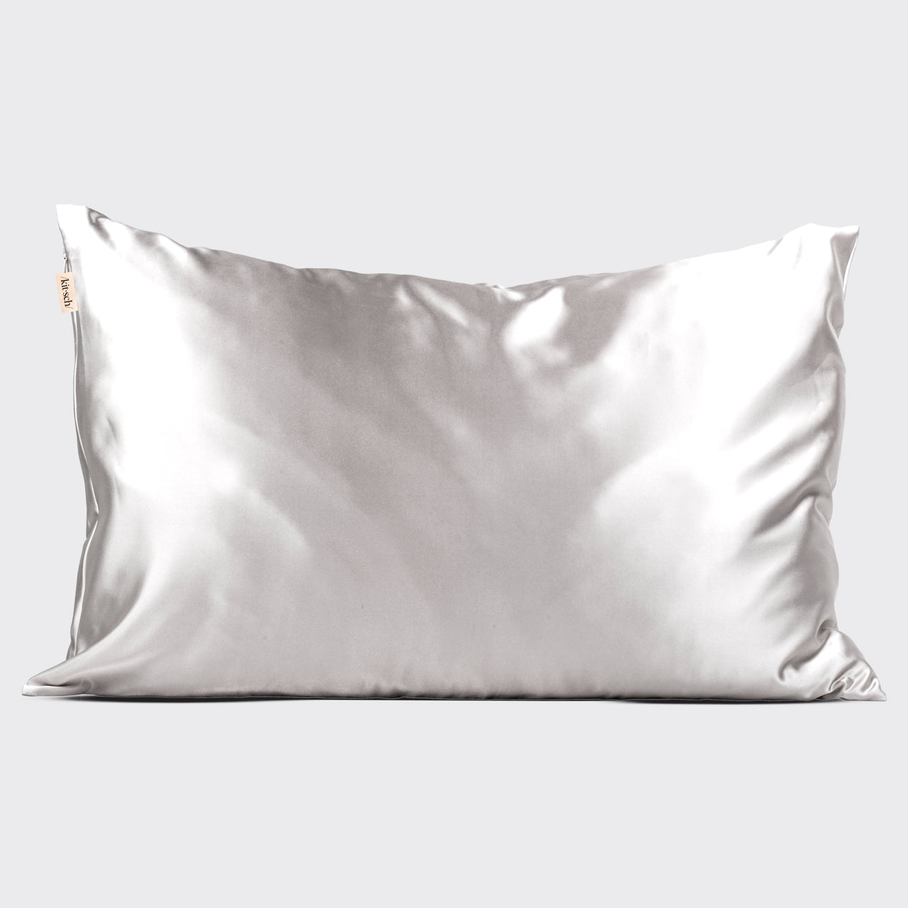 Satin Pillowcase in Silver - Image 3