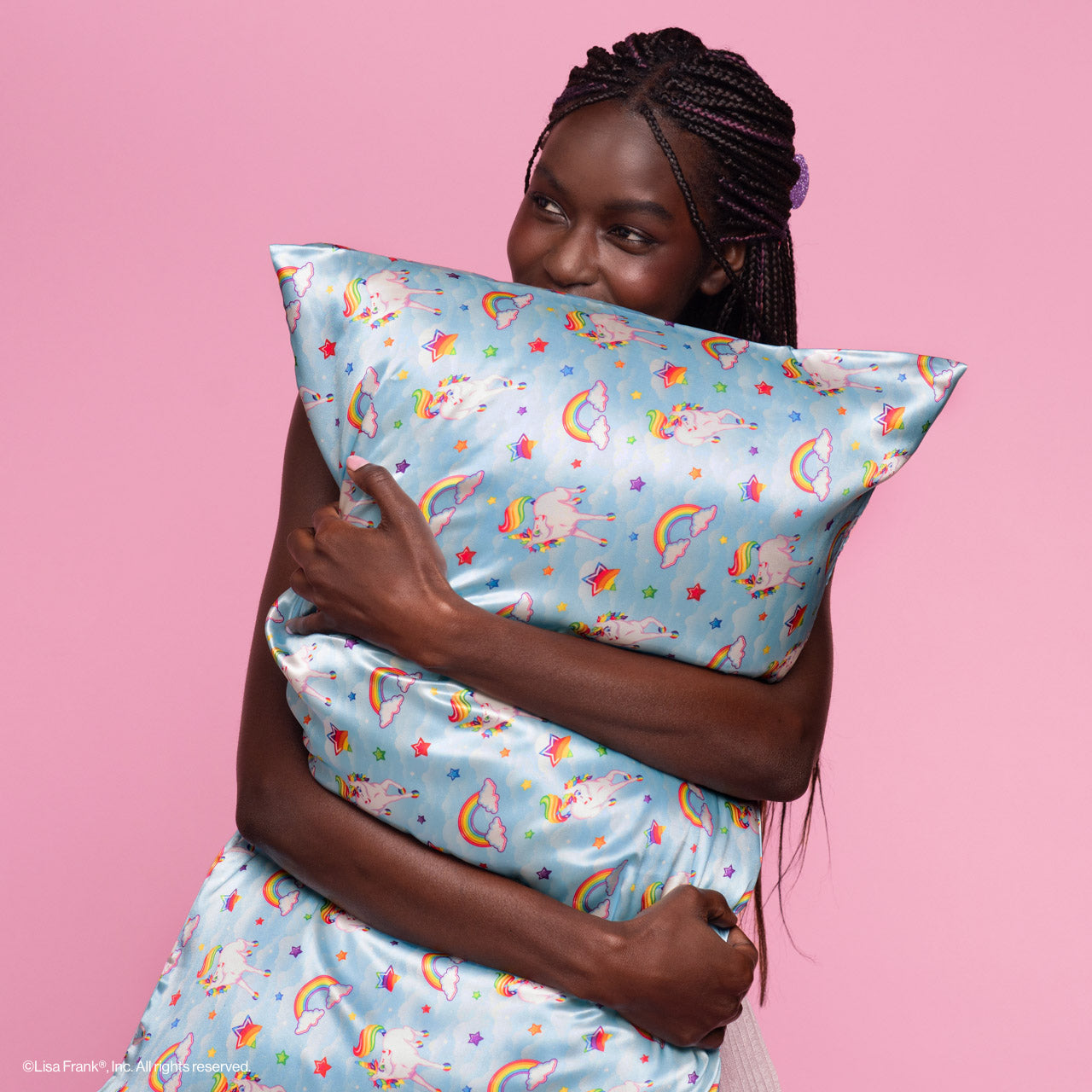 Lisa Frank x Kitsch Satin Pillowcase in Markie??- King - Image 4