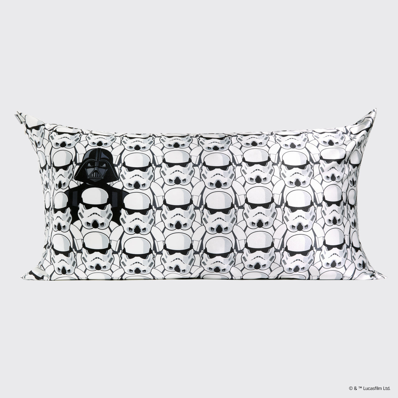 Star Wars??& Kitsch Satin Pillowcase?in Darth Vader & Stormtroopers - King - Image 2