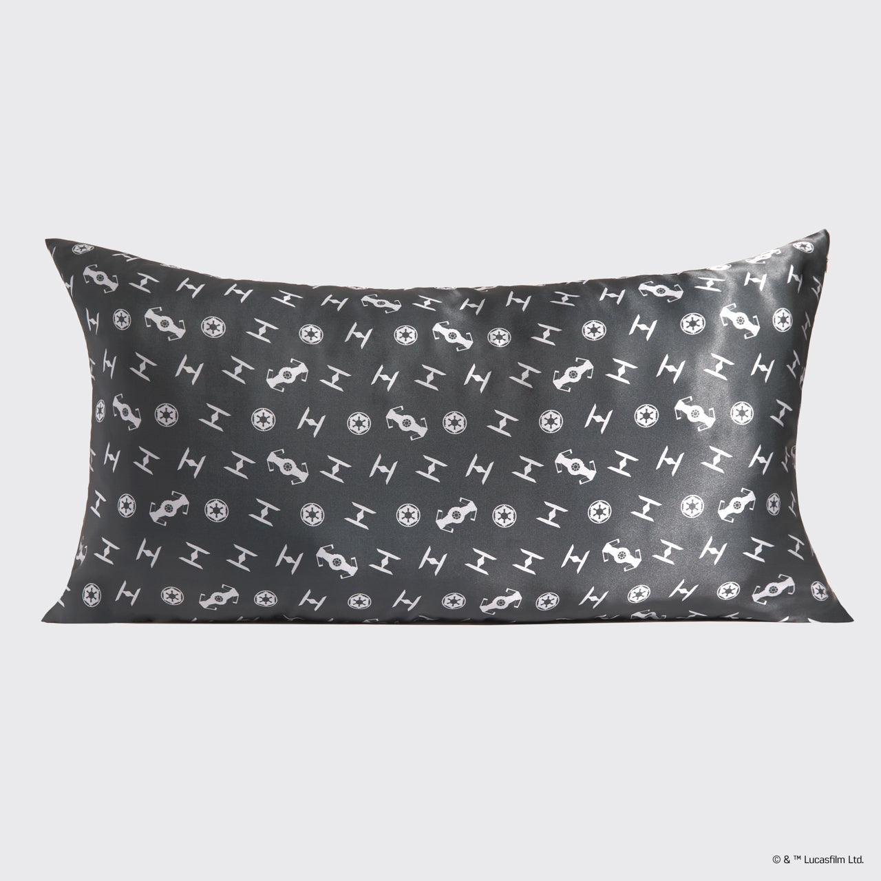 Star Wars??& Kitsch Satin Pillowcase in Galactic Empire - King - Image 2