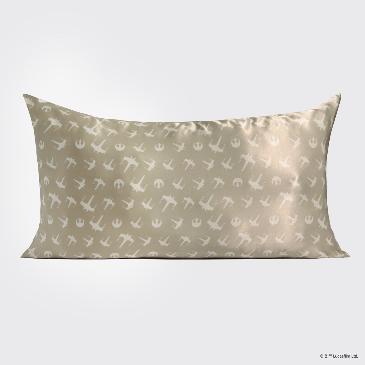 Star Wars??& Kitsch Satin Pillowcase in Rebel Alliance - King - Image 2