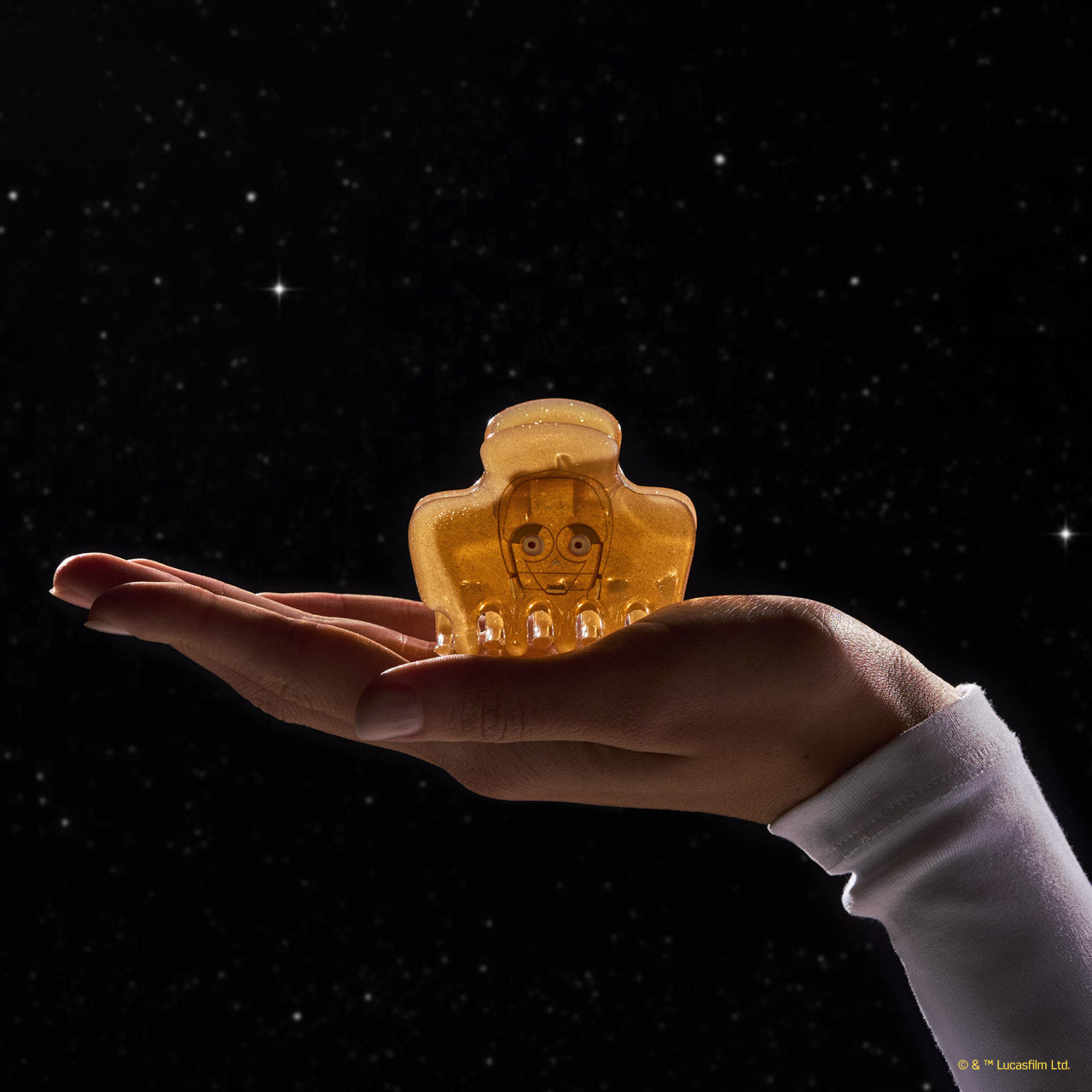 Star Wars??& Kitsch Glitter Cloud Clip in C-3PO - Image 4
