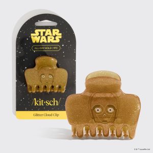 Star Wars??& Kitsch Glitter Cloud Clip in C-3PO