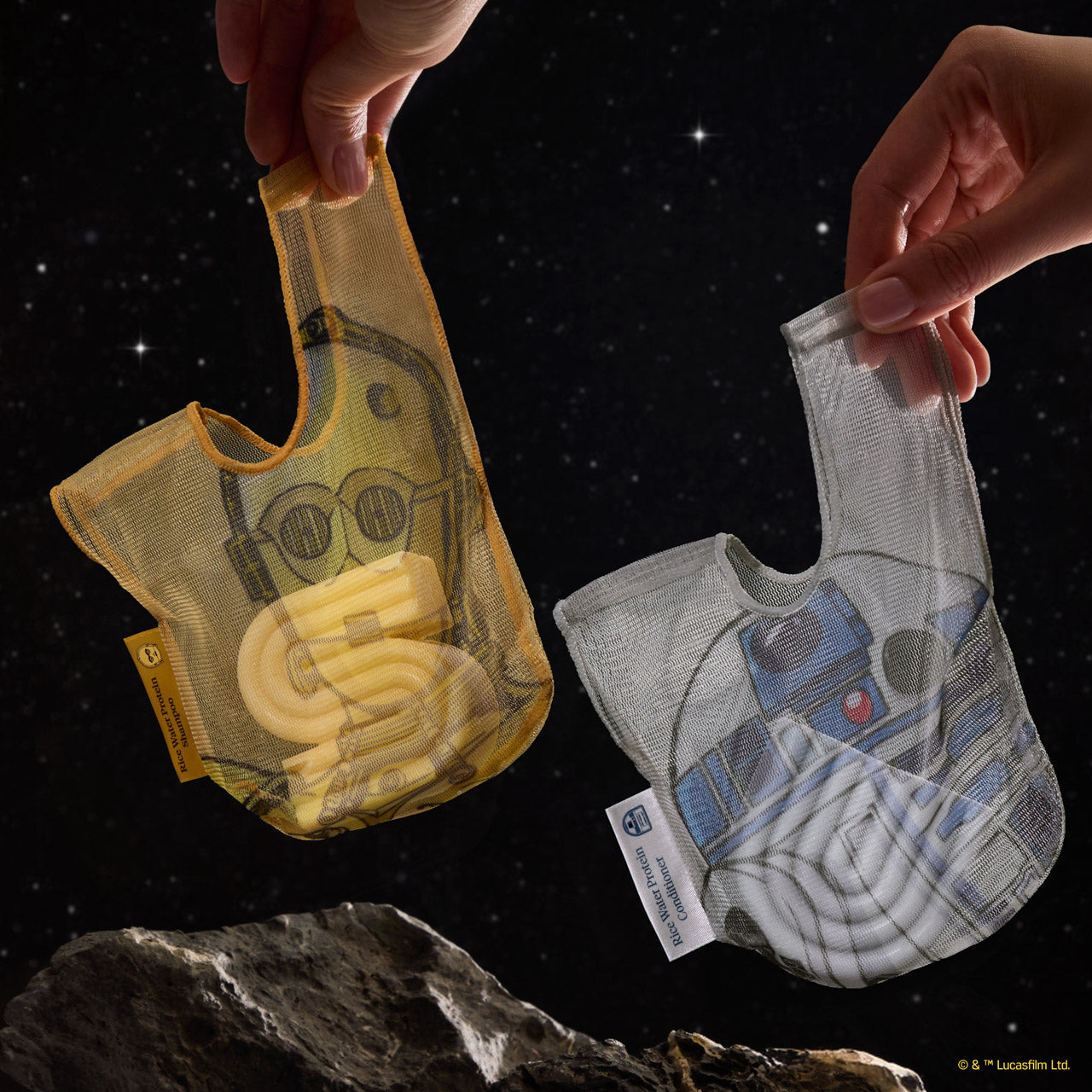 Star Wars??& Kitsch Conditioner Bar Saver Bag - R2-D2 - Image 3