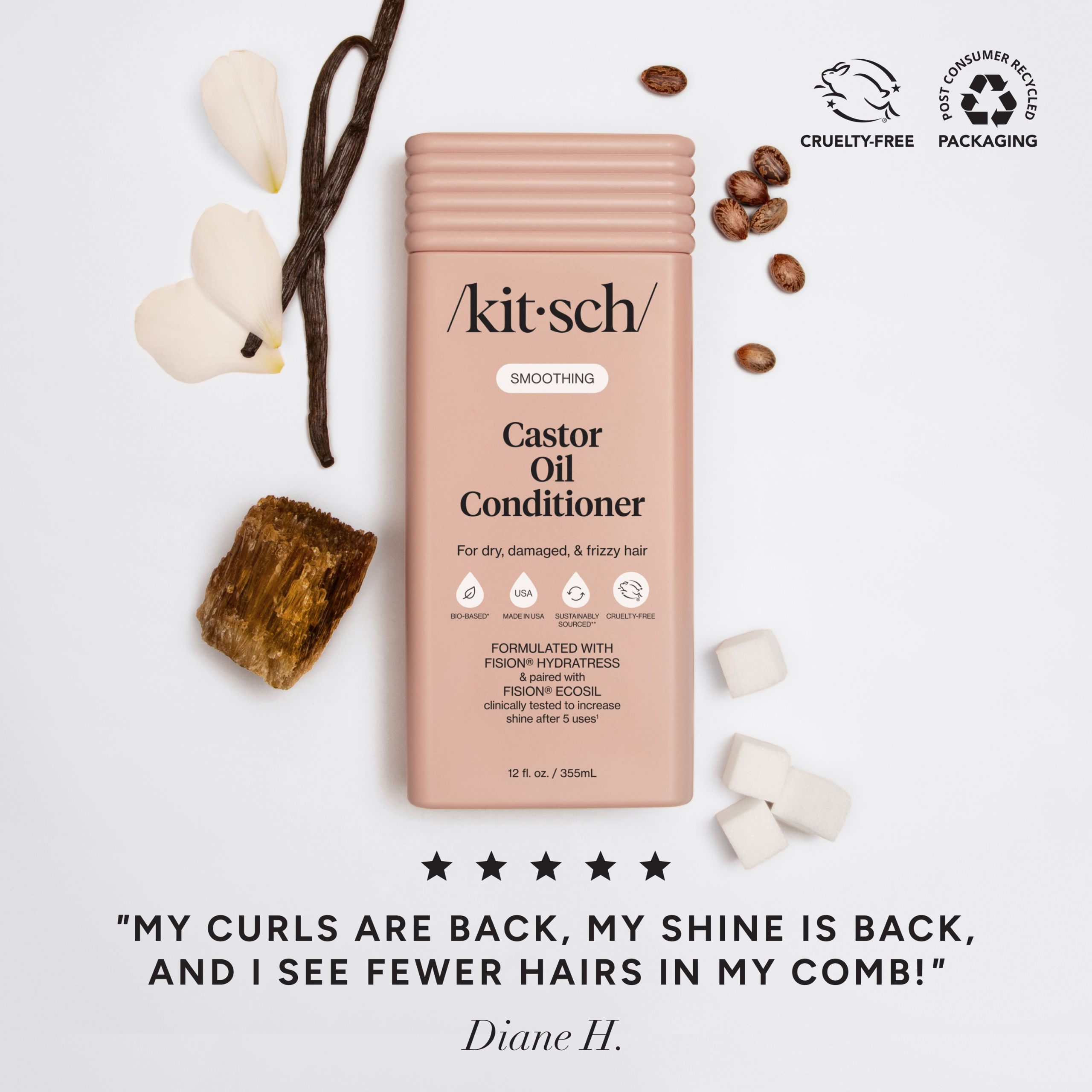 Castor Oil Nourishing Shampoo & Conditioner Combo - Image 4