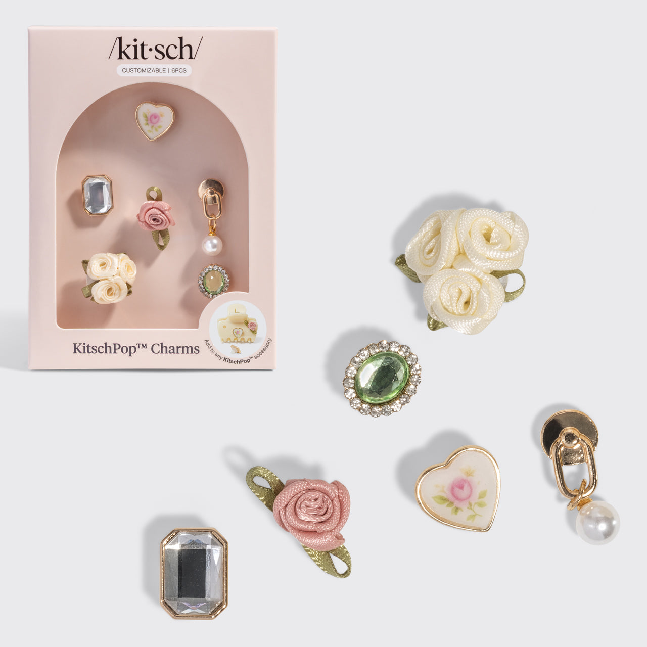 KitschPop?? Charms in Vintage Ivory