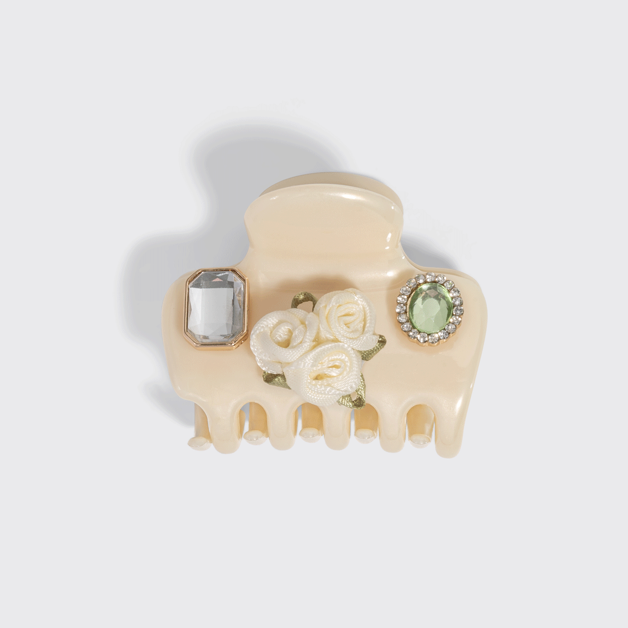 KitschPop?? Cloud Clip & Charms in Pearlized Cream - Image 3