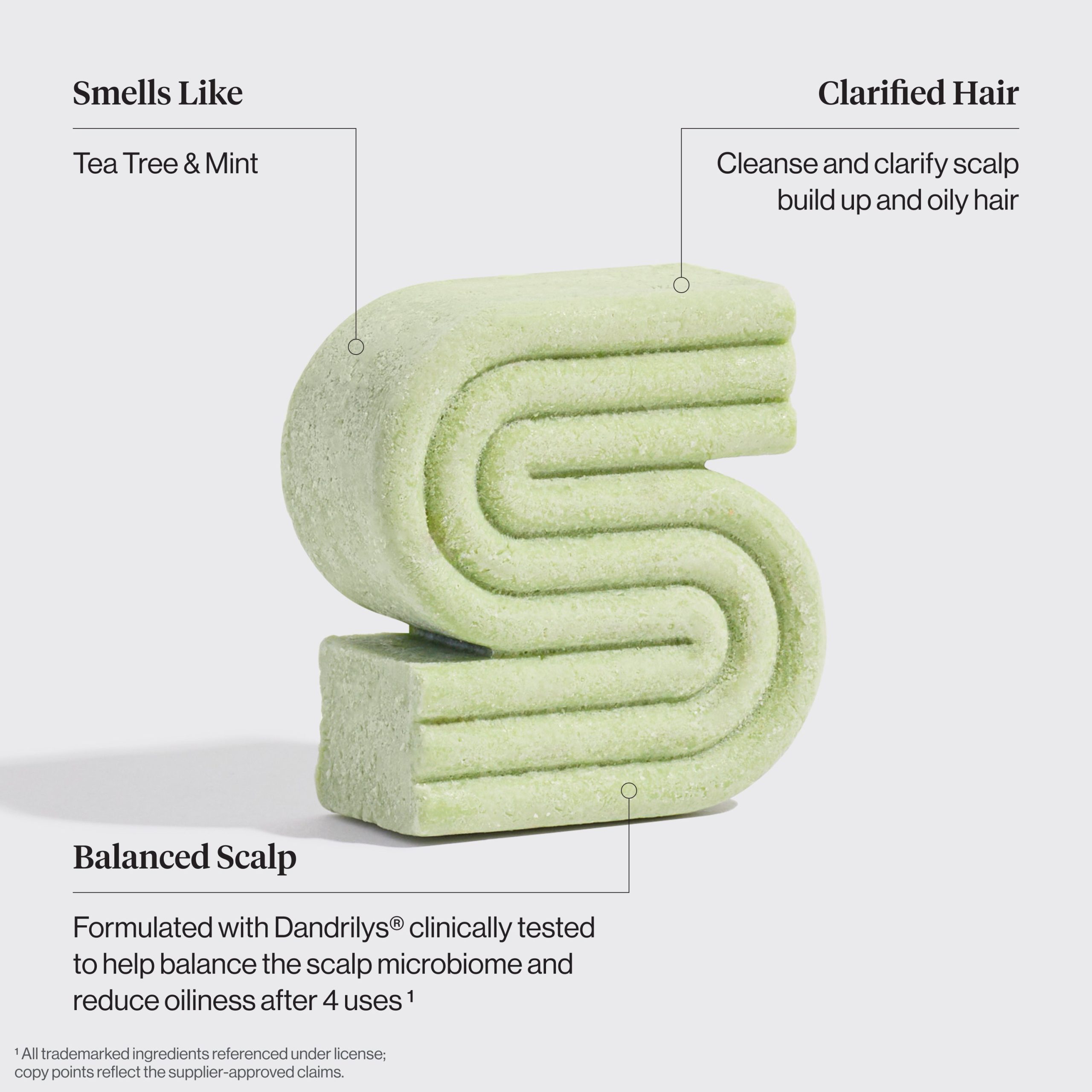 Tea Tree & Mint Clarifying Shampoo Bar - Image 3