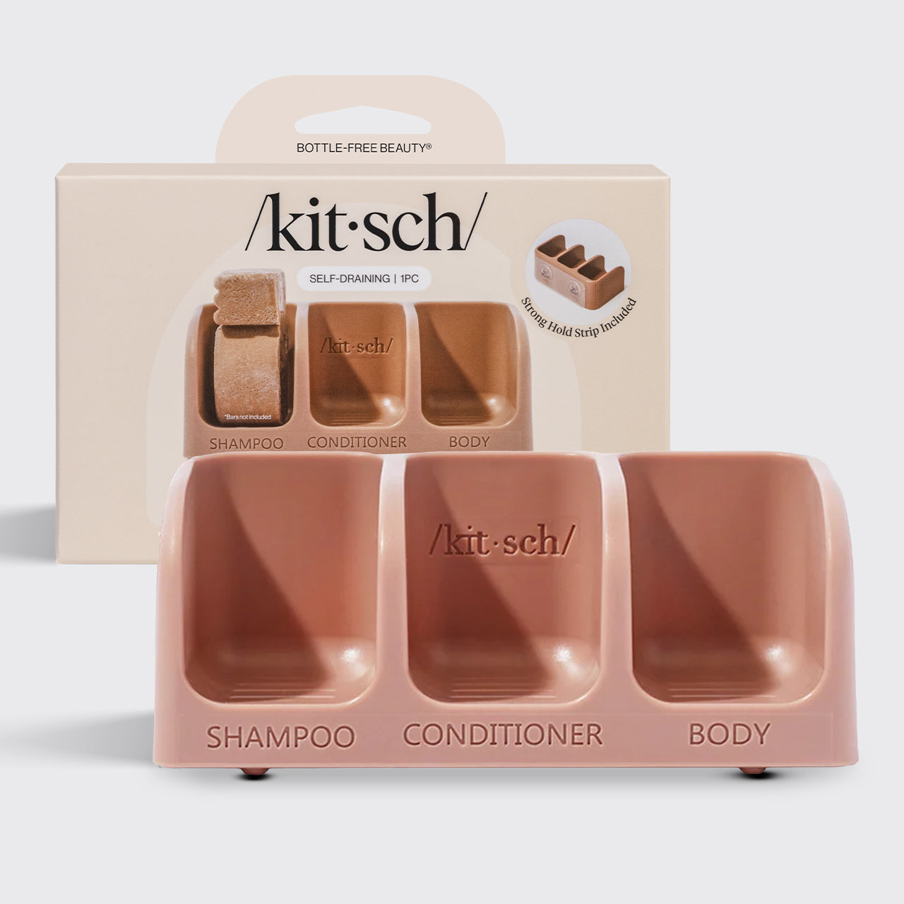 Moisturizing Coconut Oil Terracotta Self Draining Soap Dish Bundle - Image 4