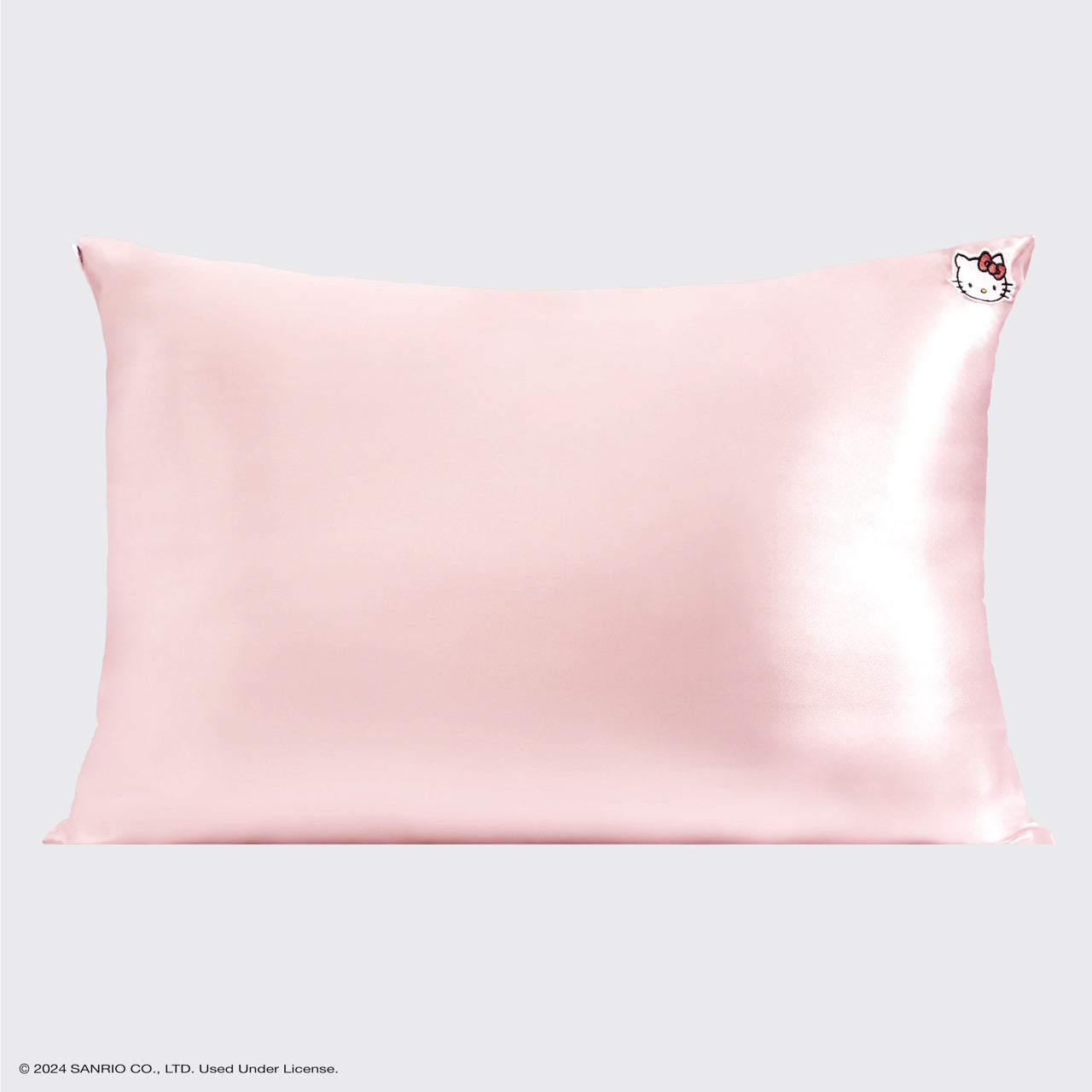 Kitsch x Hello Kitty Satin Pillowcase in Pink Hello Kitty Face - Image 2