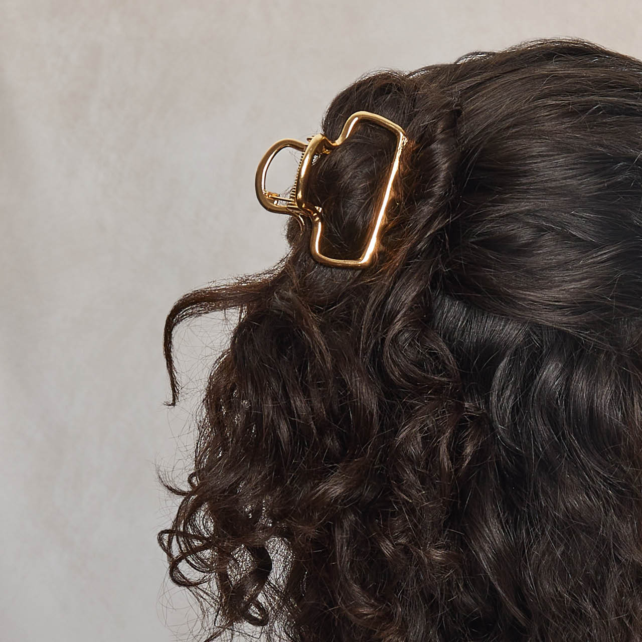 Gold Metal Cloud Claw Clip - Image 5