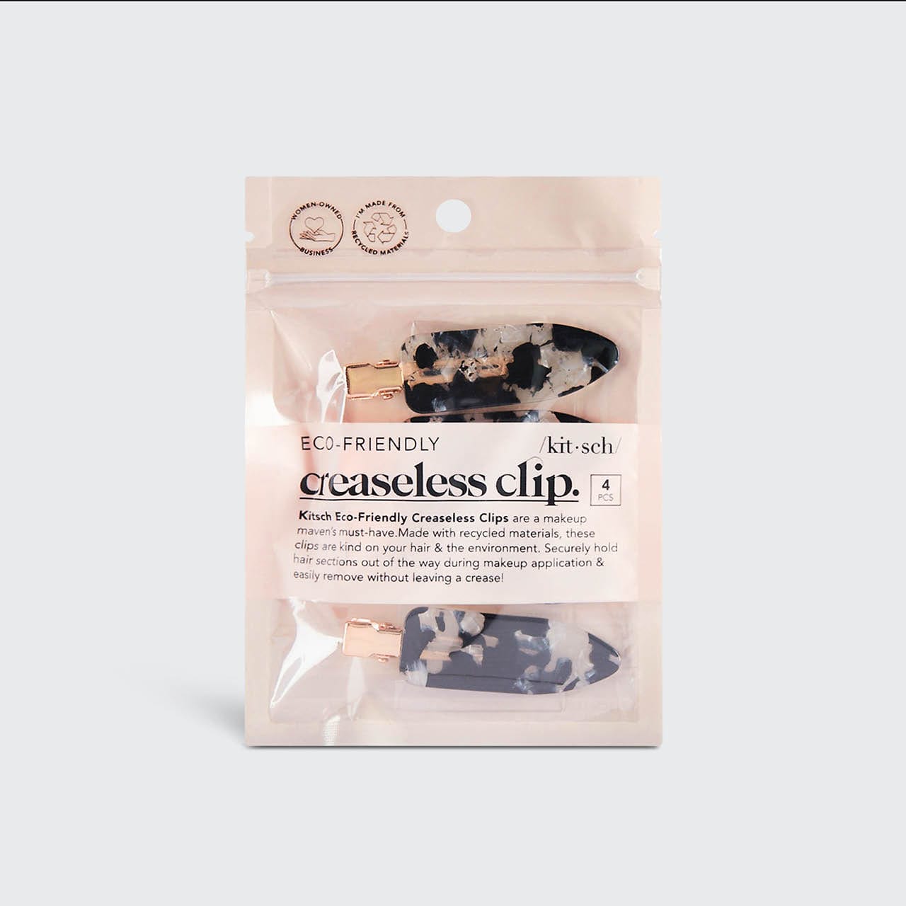 Creaseless Hair Clips 4pc Set - Image 4