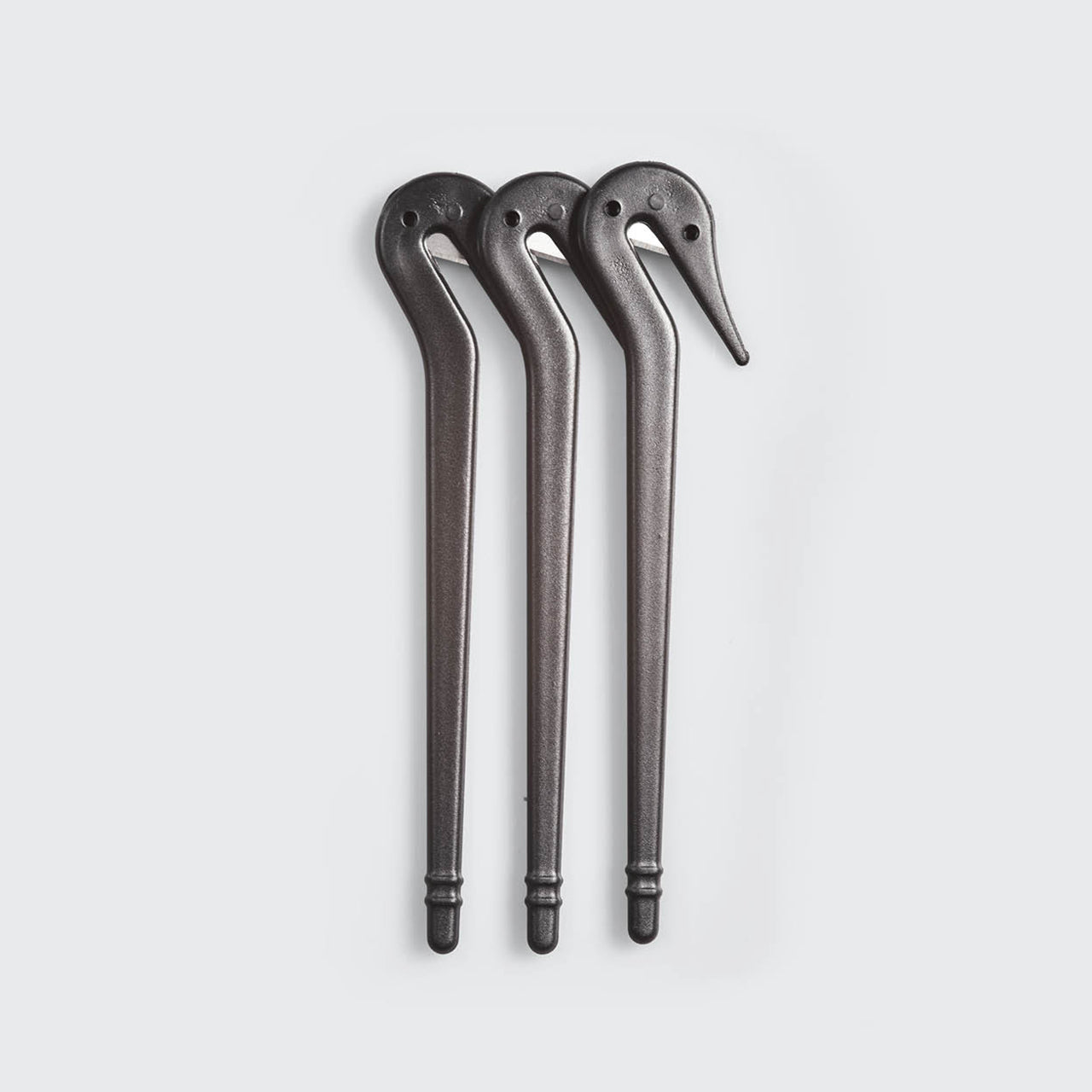 Black Elastic Cutters 3pc Set - Image 2