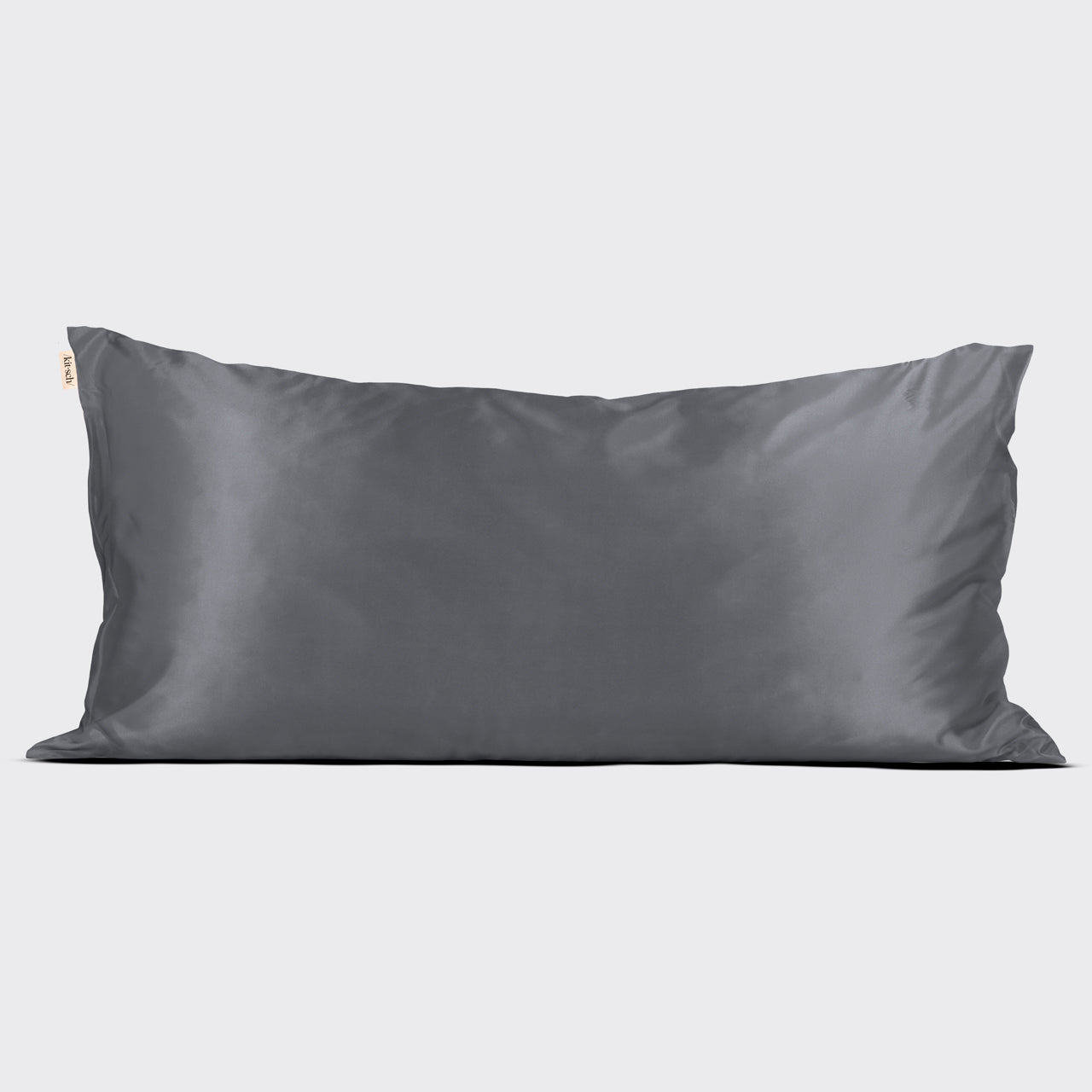 Satin Pillowcase in Charcoal - King - Image 3