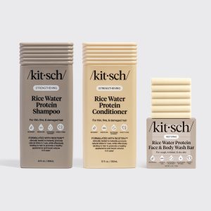 Hair Growth Rice Water Shampoo. Conditioner & Face & Body