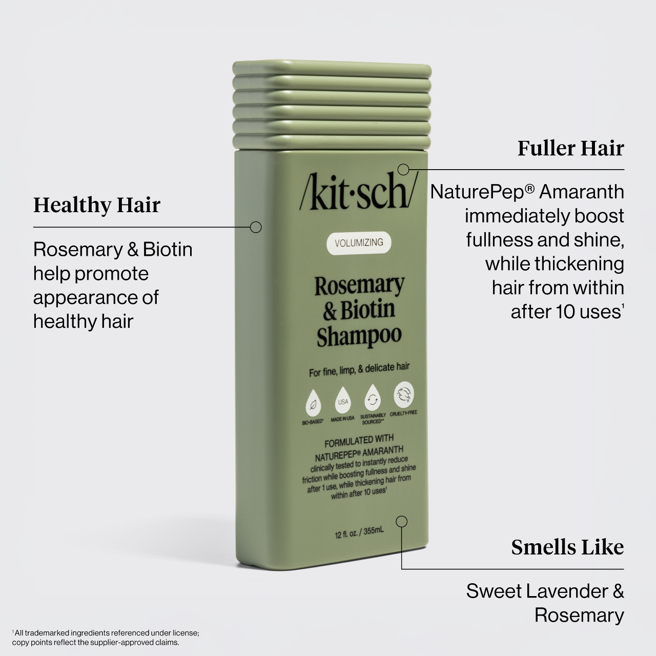 Rosemary & Biotin Volumizing Shampoo - Image 3