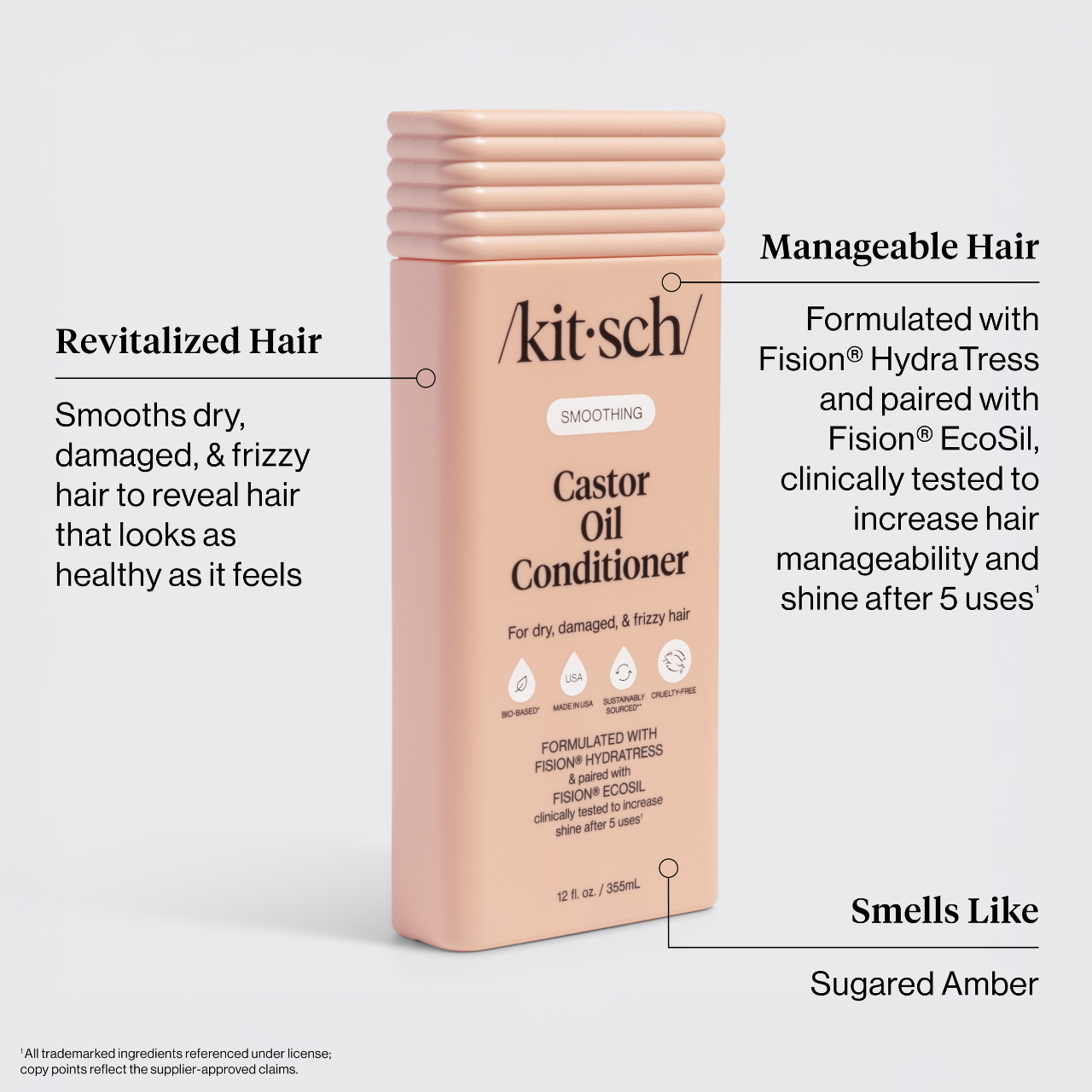 Castor Oil Nourishing Shampoo & Conditioner Combo - Image 5