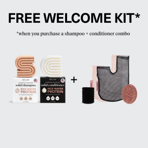 Shampoo & Conditioner Combo with Free Welcome Kit